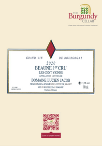 Beaune Premier Cru "Cent Vignes" 2020