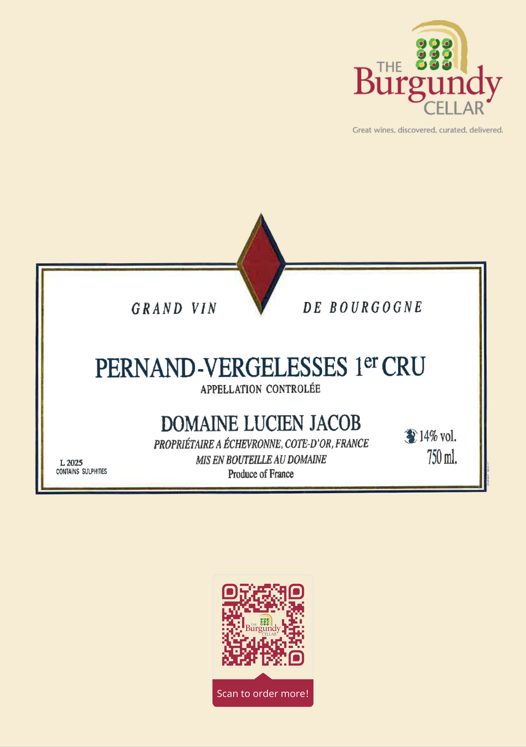 Pernand - Vergelesses Premier cru 2019